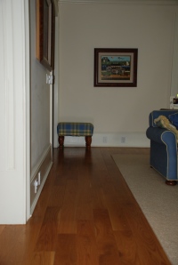 and through the family room.